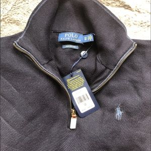 Polo Ralph Lauren Men's Half-Zip Sweater Navy XS